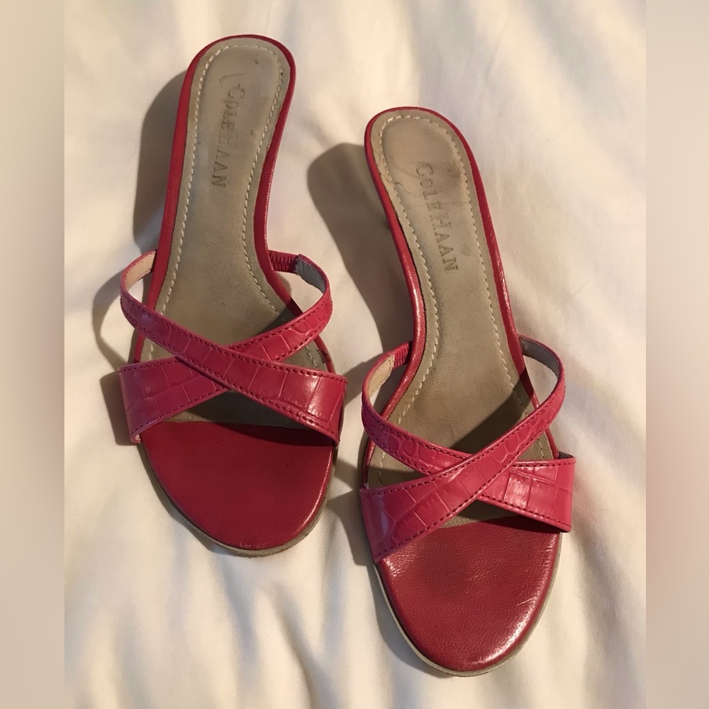 Cole Haan Women's Pink Sandals 6B